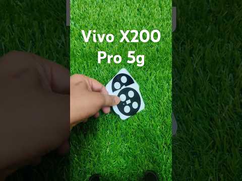 Vivo X200 Pro 5G Royal Star 3D 9H Mobile Camera Protection Glass Guard Protector (Pack of 2)