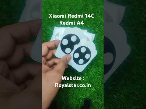 Xiaomi Redmi 14C / Redmi A4 / Poco C75 / Poco M7 5G Royal Star 3D 9H Mobile Camera Protection Glass Guard Protector (Pack of 2)