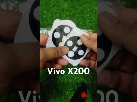 Vivo X200 Royal Star 3D 9H Mobile Camera Protection Glass Guard Protector (Pack of 2)