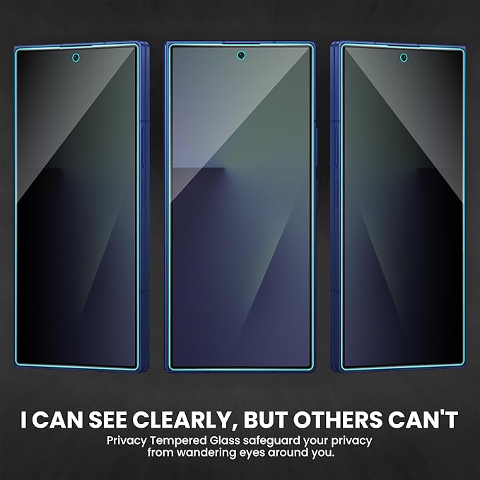 Samsung Galaxy Z Fold 4 (6.2 Inch) Premium Quality Privacy Tempered Glass Screen Protector Guard
