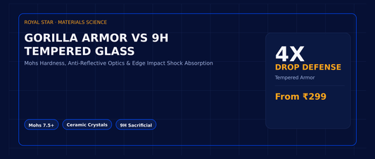Gorilla Glass Armor vs Ceramic Shield vs 9H Tempered Glass: Shatter Resistance & Mohs Hardness Decoded