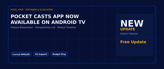 Pocket Casts app now available on Android TV