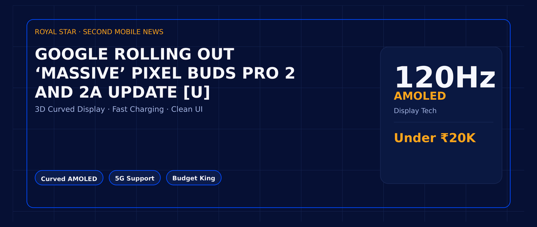 Google rolling out ‘massive’ Pixel Buds Pro 2 and 2a update [U]