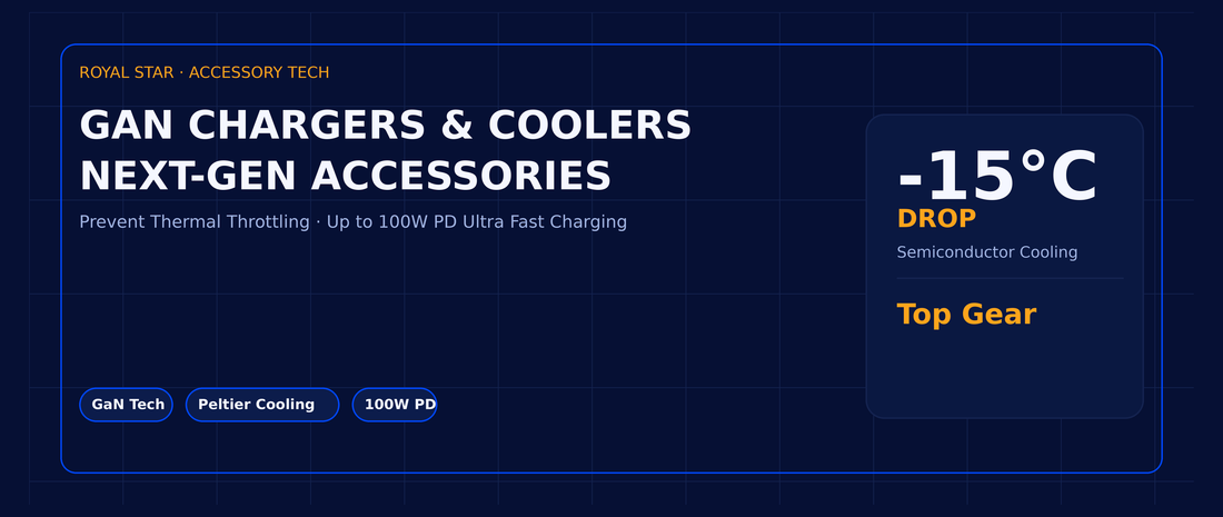 Why GaN Fast Chargers & Semiconductor Coolers Are Essential for Indian Gamers