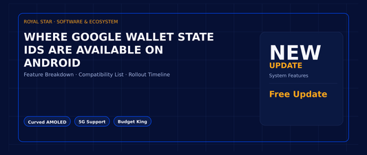 Where Google Wallet state IDs are available on Android