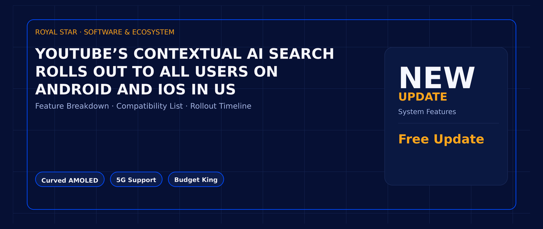 YouTube’s contextual AI search rolls out to all users on Android and iOS in US