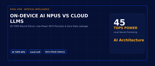 On-Device AI NPUs vs Cloud LLMs: How 45 TOPS Silicon Changes Daily Smartphone Battery and Privacy