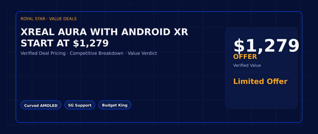 XREAL Aura with Android XR start at $1,279