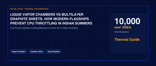 Liquid Vapor Chambers vs Multilayer Graphite Sheets: How Modern Flagships Prevent CPU Throttling in Indian Summers