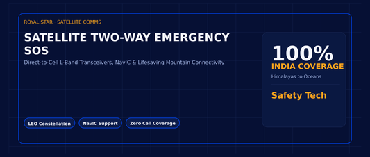 Satellite Two-Way Messaging in India: Emergency SOS Protocols, Orbiting Constellations & Smartphone Integration
