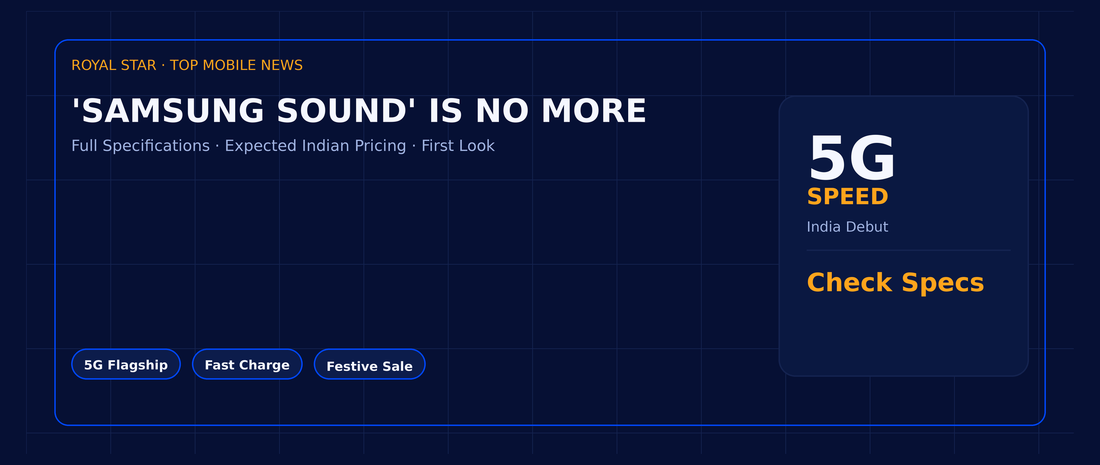 'Samsung Sound' is no more: app prepares for shutdown and future integration