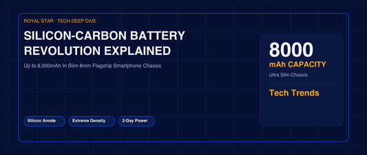The Silicon-Carbon Battery Revolution: How 2026 Smartphones Squeeze 8,000mAh into Slim 8mm Chassis