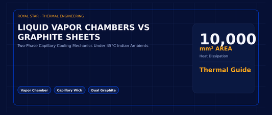 Liquid Vapor Chambers vs Multilayer Graphite Sheets: How Modern Flagships Prevent CPU Throttling in Indian Summers