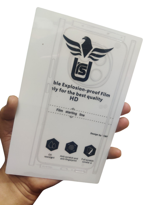 Oppo F29 Pro 5G Matte & Glossy Finish Back Lamination Membrane Protector Protection Guard