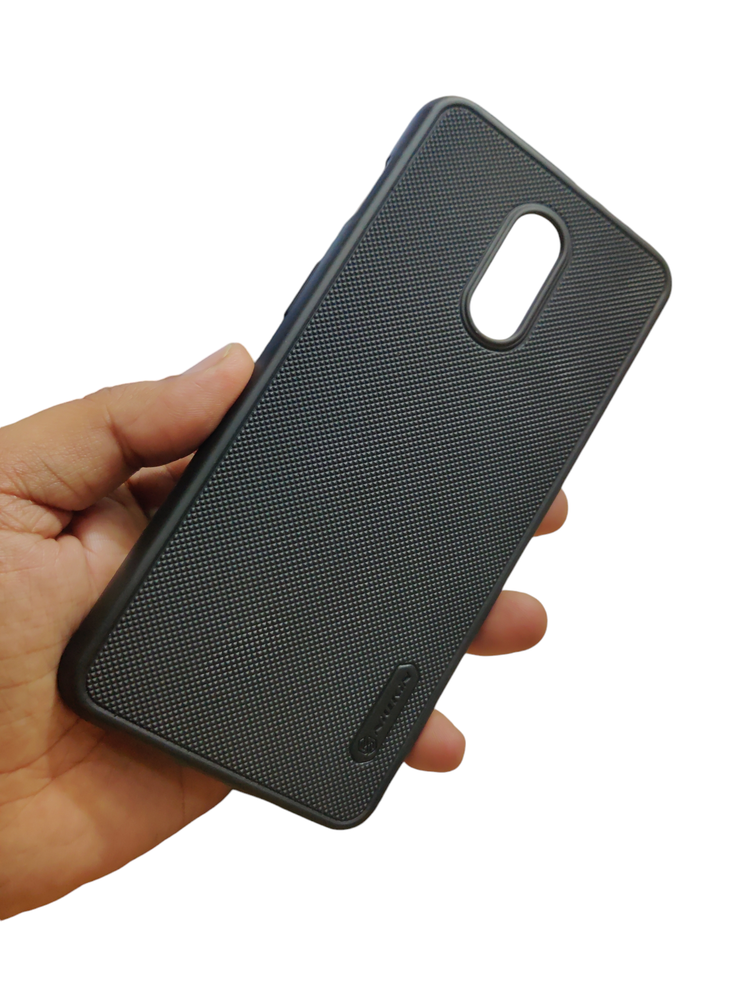 OnePlus 6T / OnePlus 7 Premium Quality Silicon Soft Frosted Dotted Back Cover Case - Royal Star