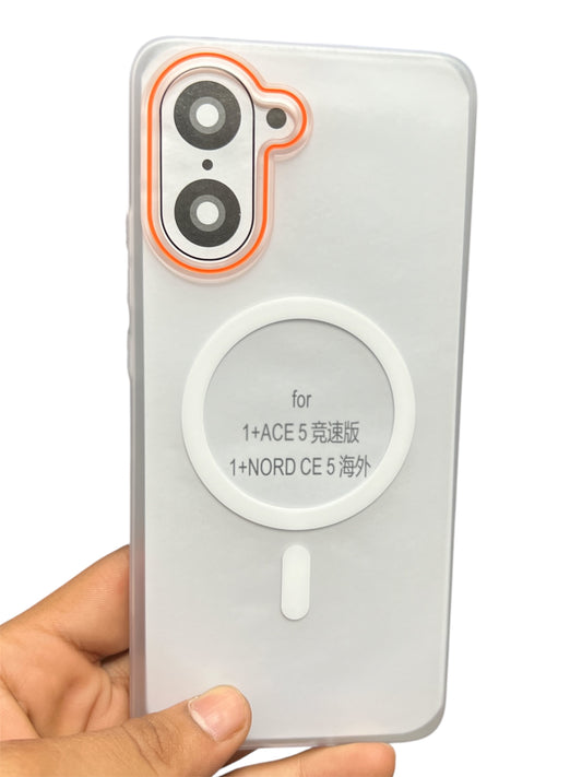 OnePlus Nord CE 5 / Nord CE5 Royal Star Premium Quality Magsafe Matte Hard Plastic Back Cover Case