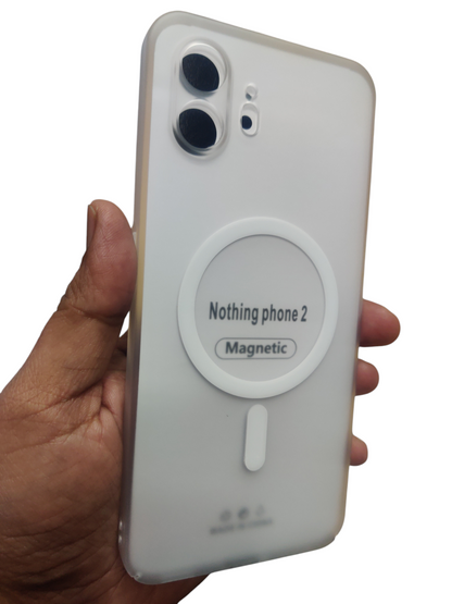 Nothing Phone 2 Premium Quality Magsafe Matte Hard Plastic Back Cover Case