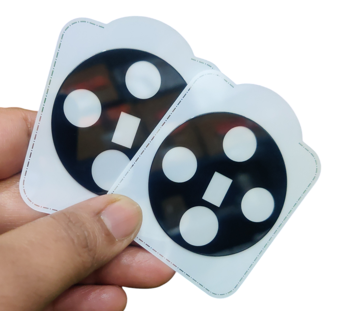 Vivo X200 Royal Star 3D 9H Mobile Camera Protection Glass Guard Protector (Pack of 2) - Royal Star