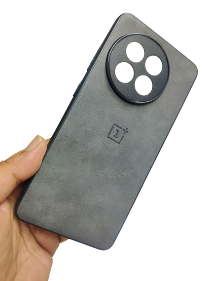 OnePlus 13R Luxury Leather ( Side Soft, Back Hard ) Back Cover Case - Royal Star