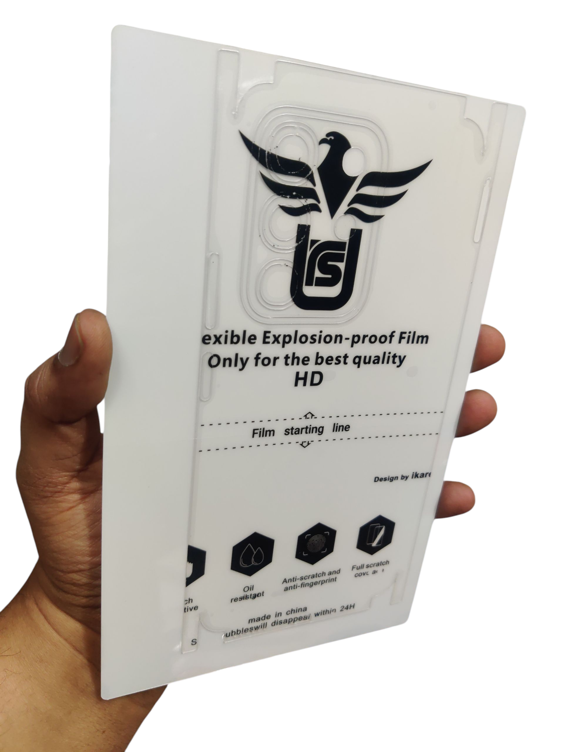 Vivo T4X 5G Matte & Glossy Finish Back Lamination Membrane Protector Protection Guard - Royal Star