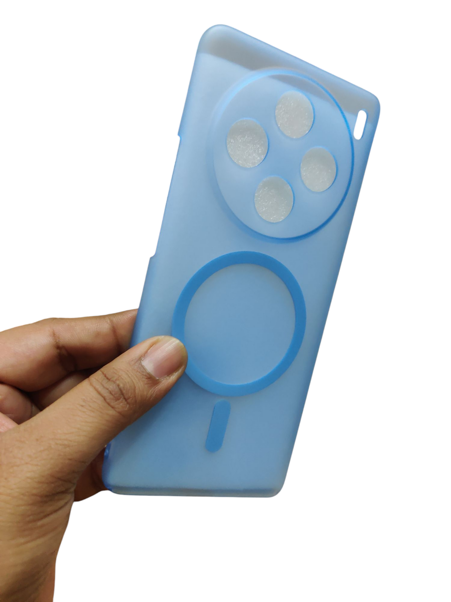 Vivo X100 Premium Quality MagSafe Matte Hard Plastic Back Cover Case - Royal Star