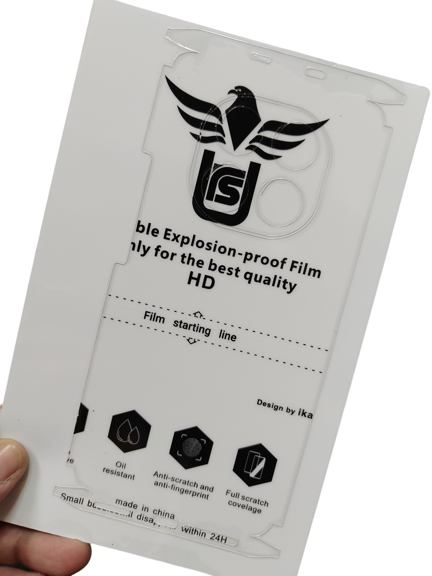 Xiaomi Redmi Note 15 5G Matte & Glossy Finish Back Lamination Membrane Protector Protection Guard - Royal Star