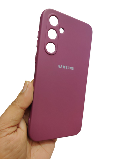 Samsung Galaxy A35 5g Silicon Soft Back Cover Case - Royal Star