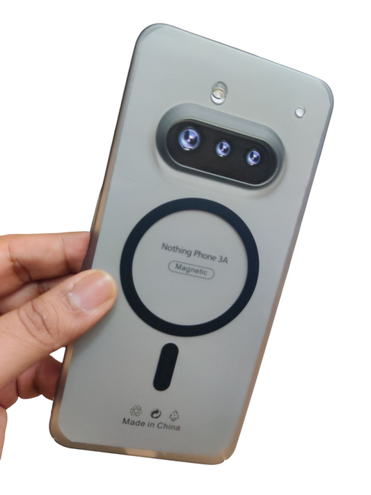 Nothing Phone 3A Premium Quality Magsafe Matte Hard Plastic Back Cover Case