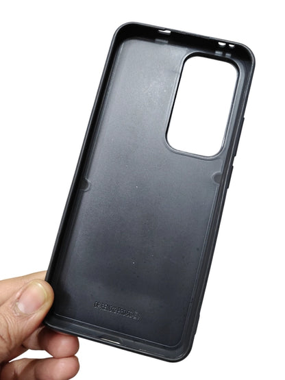 Oppo Reno 12 Pro 5G Magsafe Premium Quality Leather ( Side Soft, Back Hard ) Back Cover Case - Royal Star