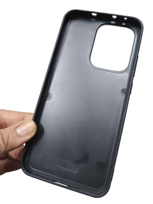 Oppo Reno 13 5G Magsafe Premium Quality Leather ( Side Soft, Back Hard ) Back Cover Case - Royal Star