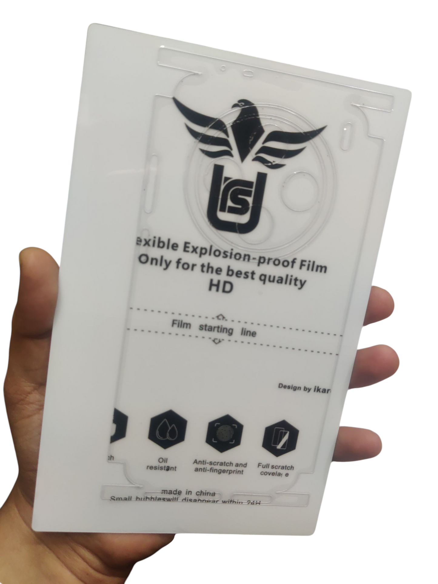 Vivo X200 Matte & Glossy Finish Back Lamination Membrane Protector Protection Guard - Royal Star