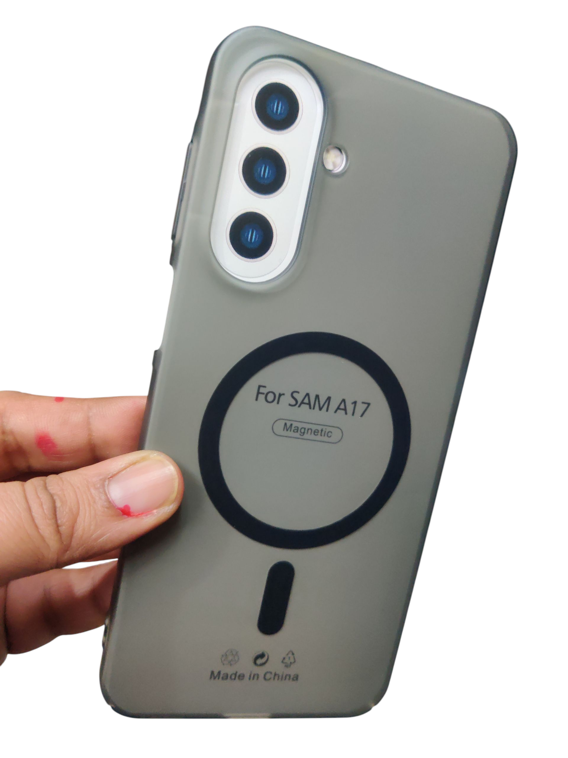 Samsung Galaxy A17 / M17 / F17 / A26 5G Premium Quality Magsafe Matte Hard Plastic Back Cover Case - Royal Star