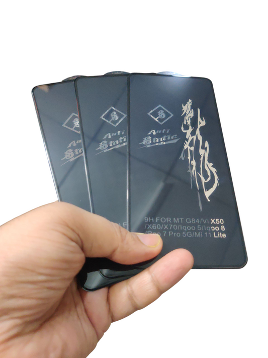 Motorola Moto G84 Premium Quality Tempered Glass Screen Protector Guard ( Pack of 3 )