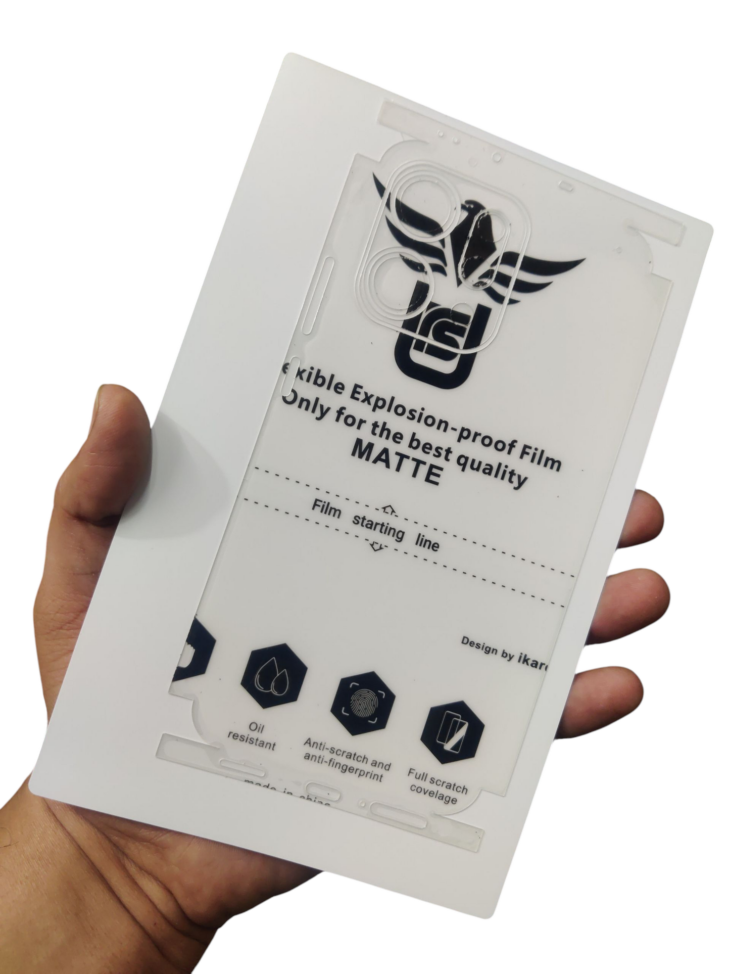 Oppo Reno 14 5G Matte & Clear Finish Full Back Lamination Membrane Protector Protection Guard