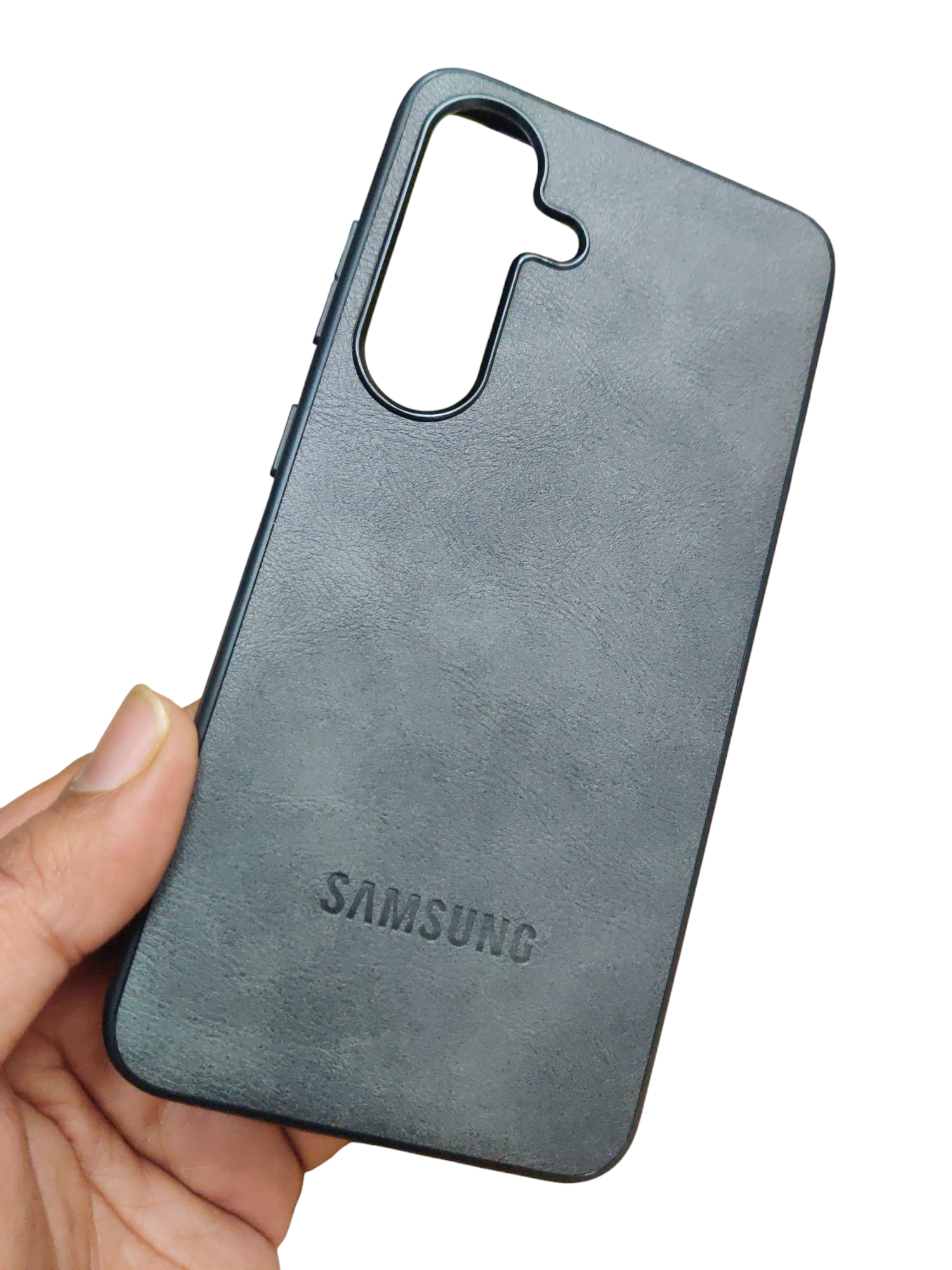 Samsung Galaxy S25 Luxury Leather ( Side Soft, Back Hard ) Back Cover Case - Royal Star