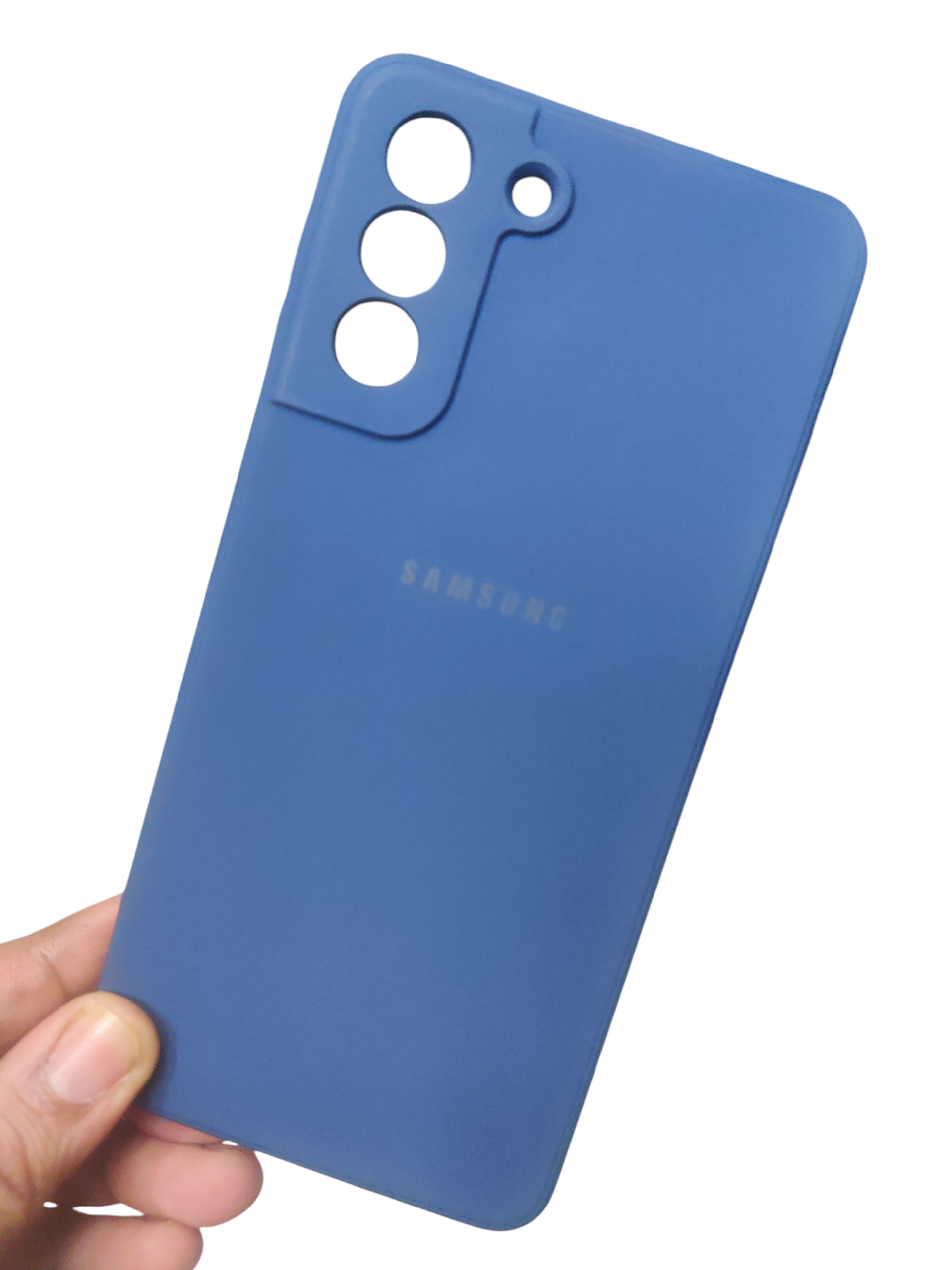 Samsung Galaxy S21 Plus Premium Quality Silicon Soft Back Cover Case - Royal Star