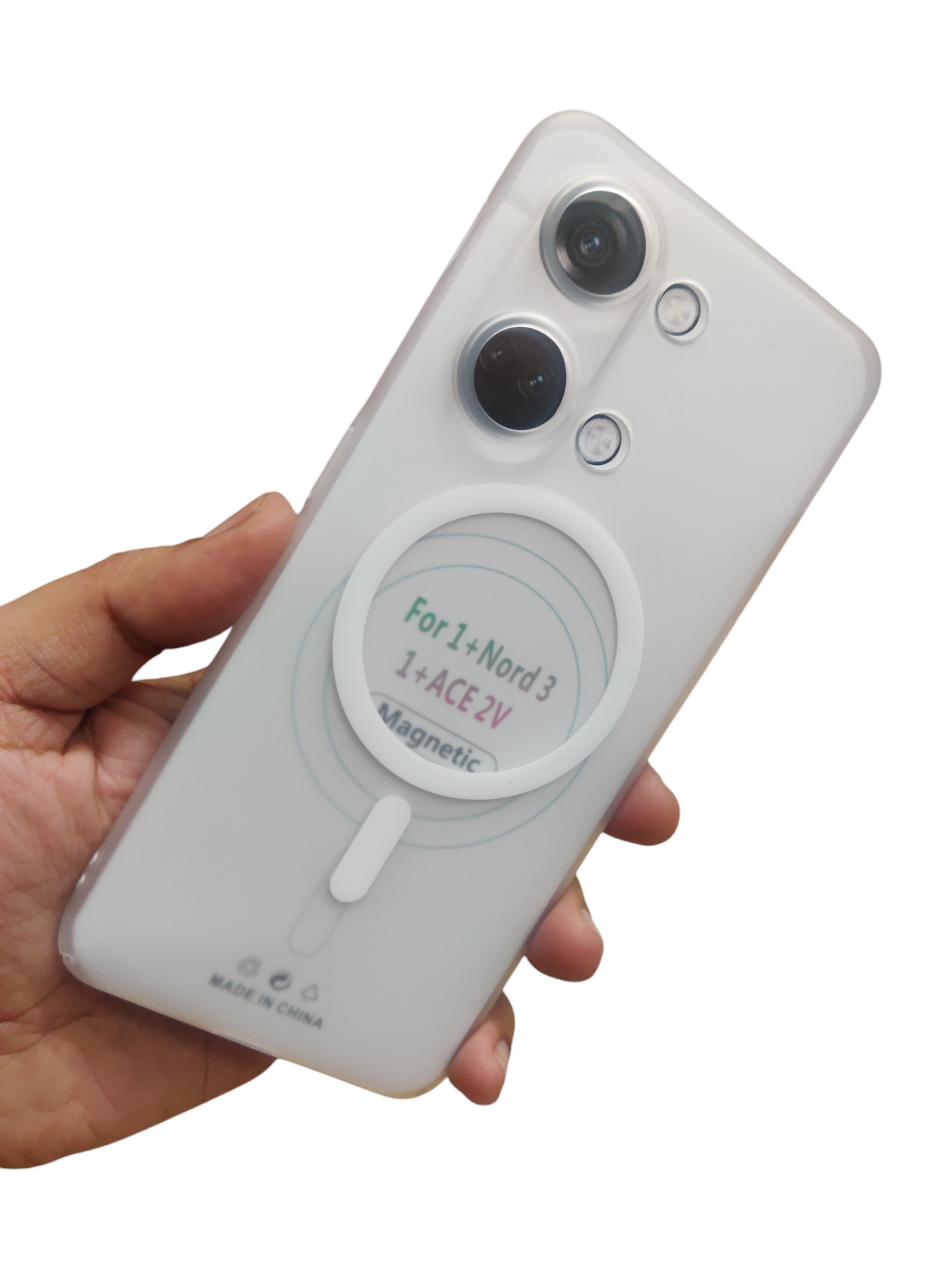 OnePlus Nord 3 5G Premium Quality Magsafe Matte Hard Plastic Back Cover Case - Royal Star