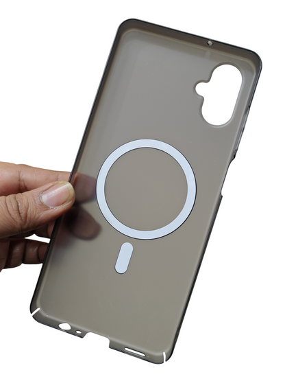 Samsung Galaxy M06 / F06 5G Premium Quality Magsafe Matte Hard Plastic Back Cover Case