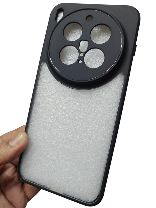 Vivo X300 Pro 5G Premium Quality Transparent Doyers ( Side Soft, Back Hard ) Back Cover Case