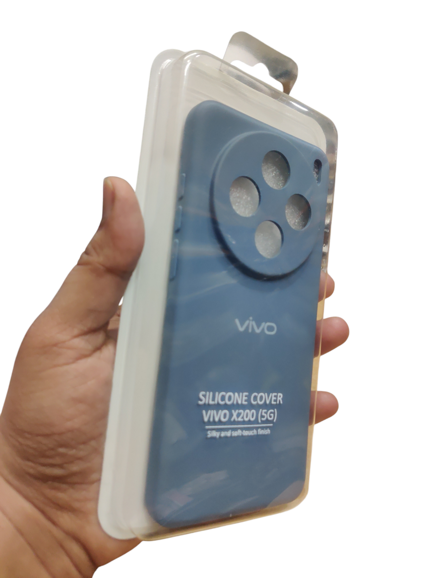 Vivo X200 Premium Quality Silicon Back Cover Case - Royal Star