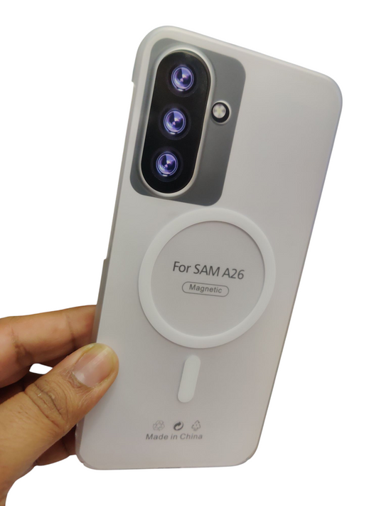 Samsung Galaxy A26 5G Premium Quality Magsafe Matte Hard Plastic Back Cover Case