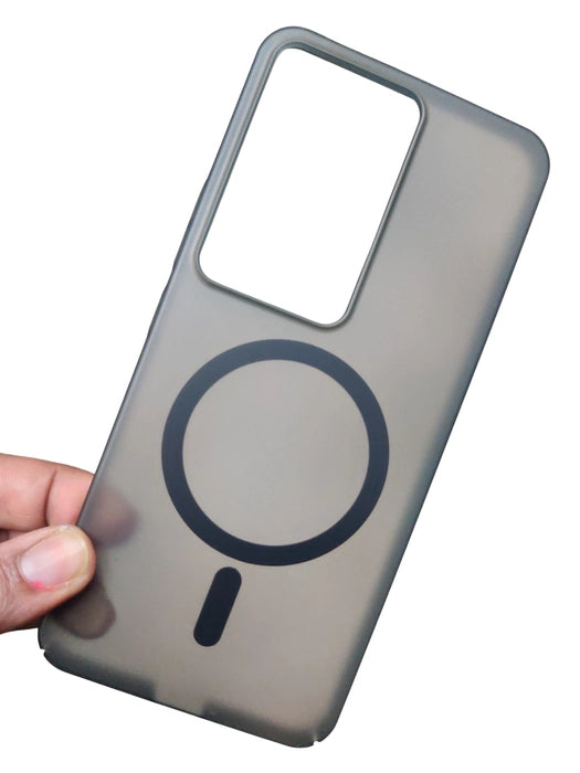 Vivo Y200E / Vivo T3 5G Premium Quality Magsafe Matte Hard Plastic Back Cover Case - Royal Star