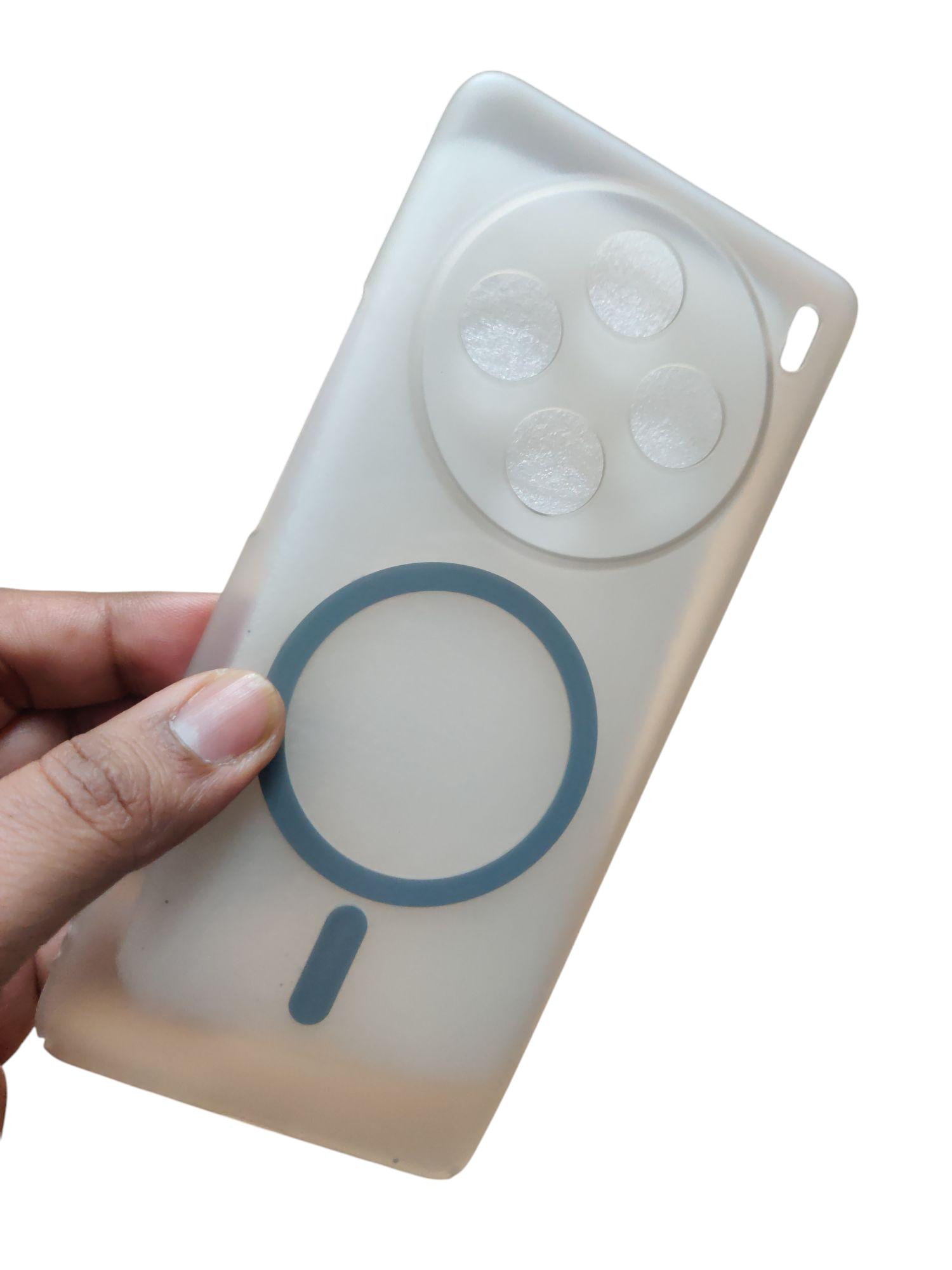 Vivo X100 Premium Quality MagSafe Matte Hard Plastic Back Cover Case - Royal Star