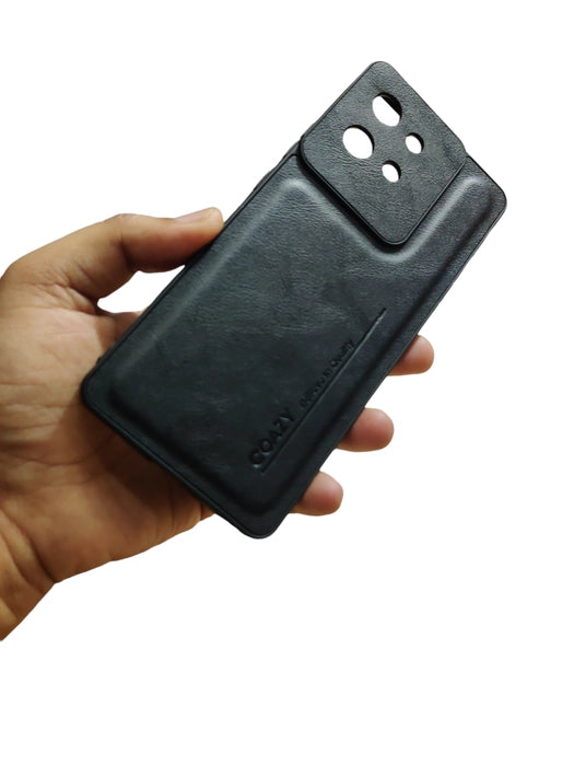 Motorola Moto Edge 50 5G Premium Quality Silicon Leather Back Cover Case