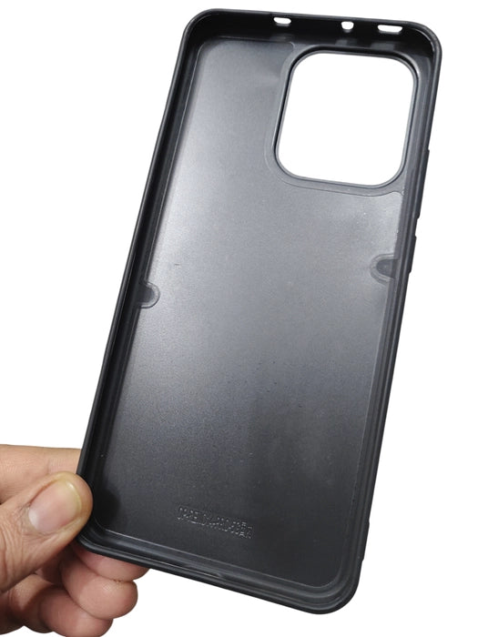 Oppo Reno 14 Pro 5G Magsafe Premium Quality Leather ( Side Soft, Back Hard ) Back Cover Case - Royal Star
