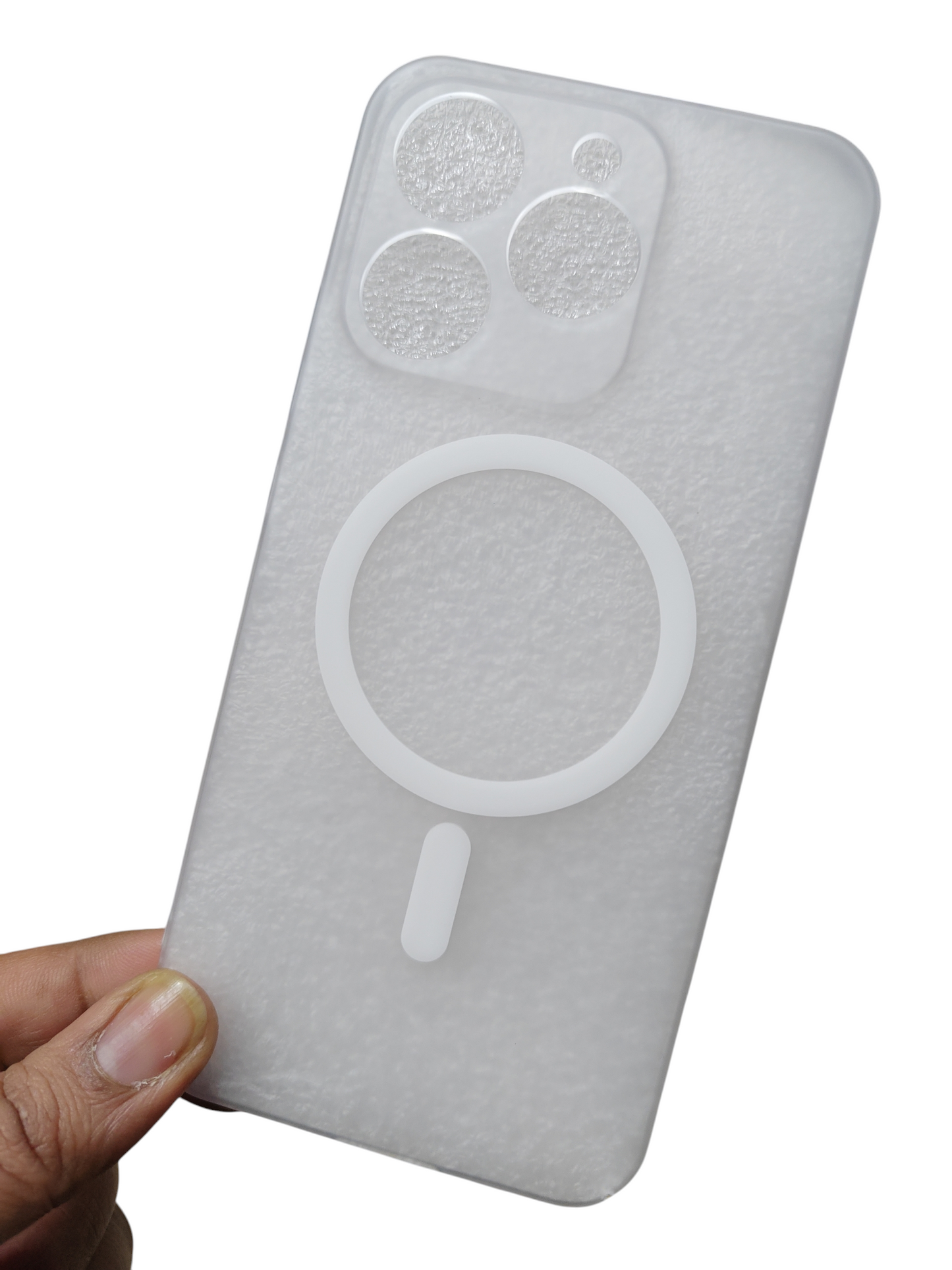 Realme 15T 5G Premium Quality ( No Magsafe, Only Design ) Matte Hard Plastic Back Cover Case