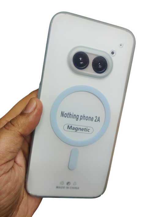 Nothing Phone 2A / Nothing Phone 2A Plus Premium Quality Magsafe Matte Hard Plastic Back Cover Case