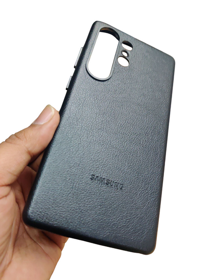 Samsung Galaxy S25 Ultra Luxury Premium Quality Leather Back Cover Case - Royal Star