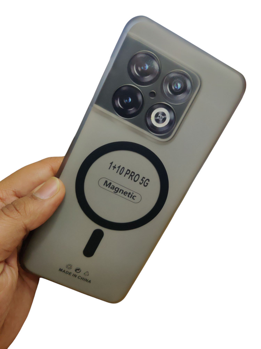 OnePlus 10 Pro 5G Premium Quality Magsafe Matte Hard Plastic Back Cover Case