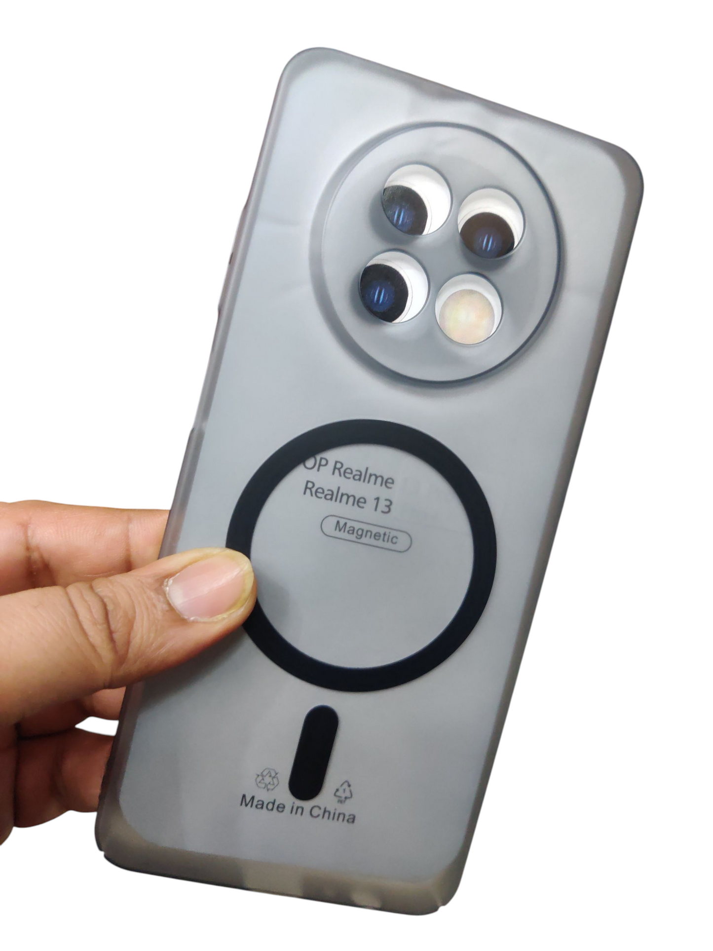 Realme 13 5G / Realme 12 5G / 12X 5G / Narzo 70x 5G / C65 5G / N65 Premium Quality Magsafe Matte Hard Plastic Back Cover Case